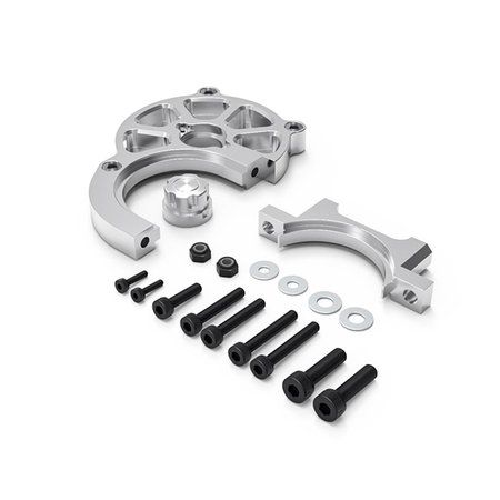 GMADE GR01 Aluminum Motor Mount Set for GOM, Silver GMA30081